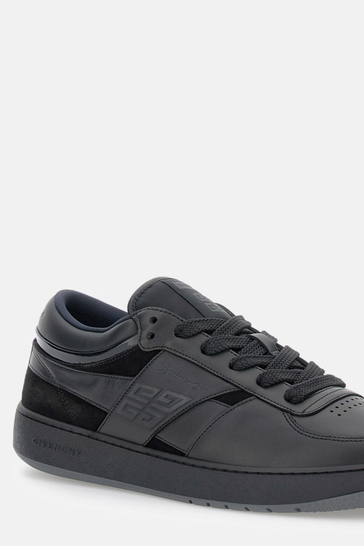 Givenchy Almond Toe Leather Sneakers