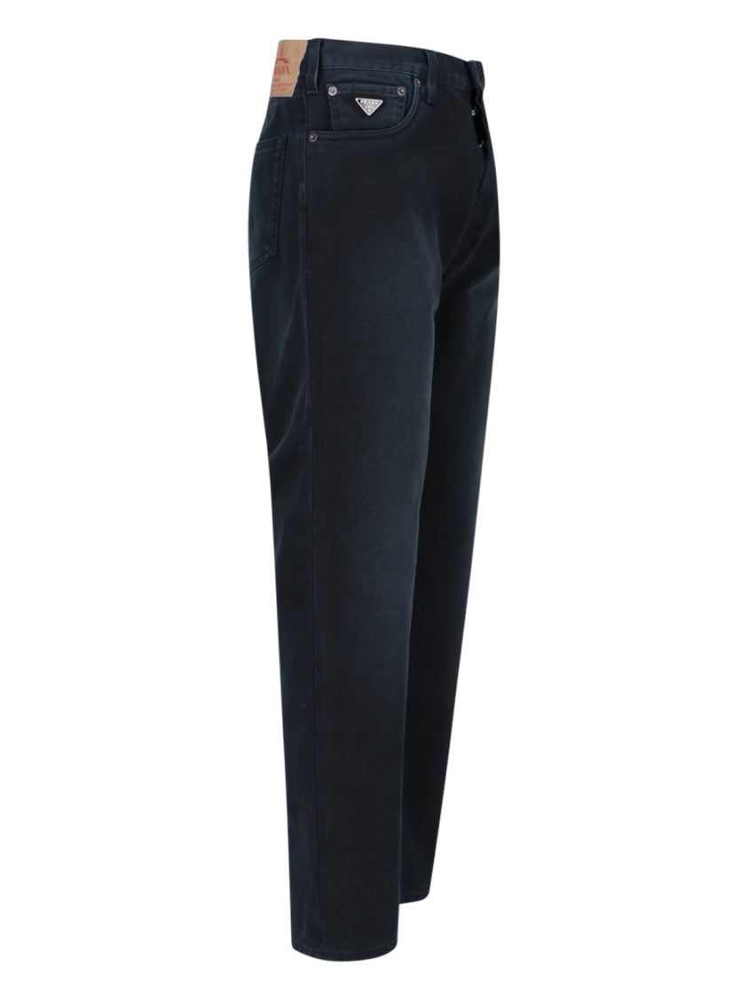 Prada Straight Jeans – Black