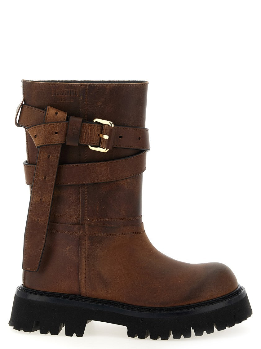 Moschino Brick' Boots