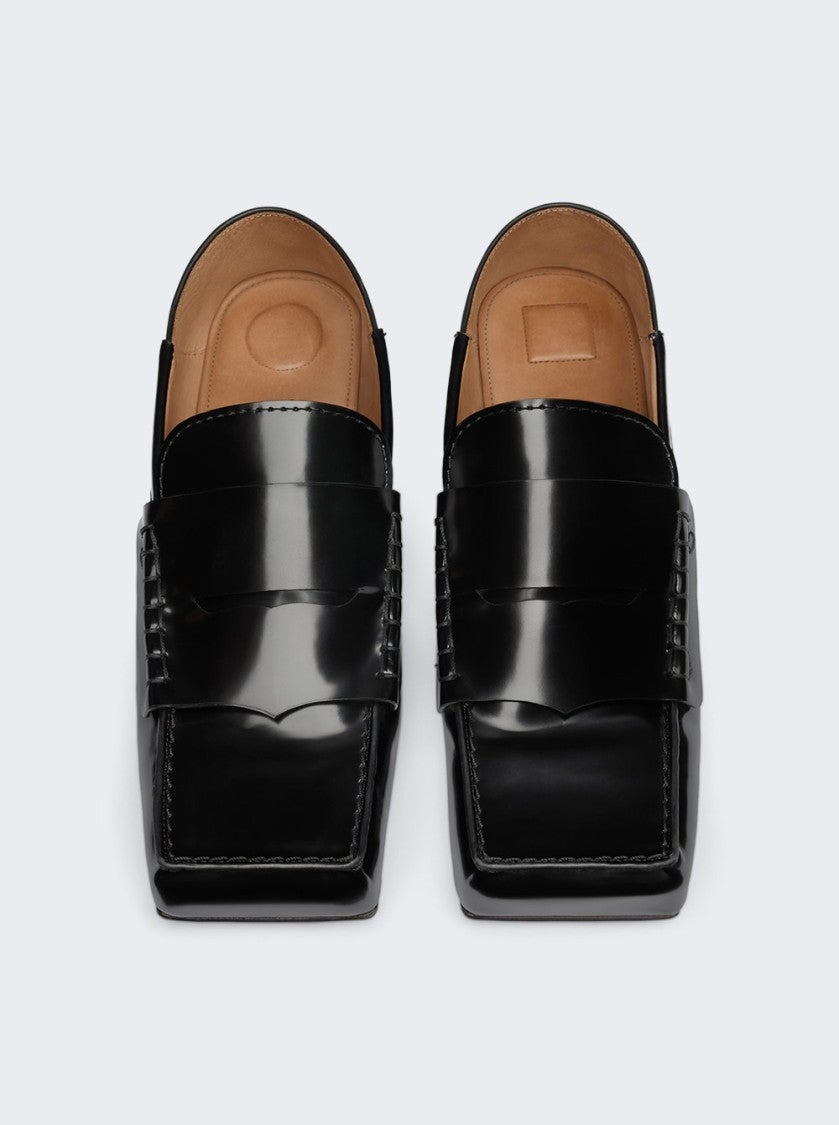 Jacquemus The Carré Loafers Black