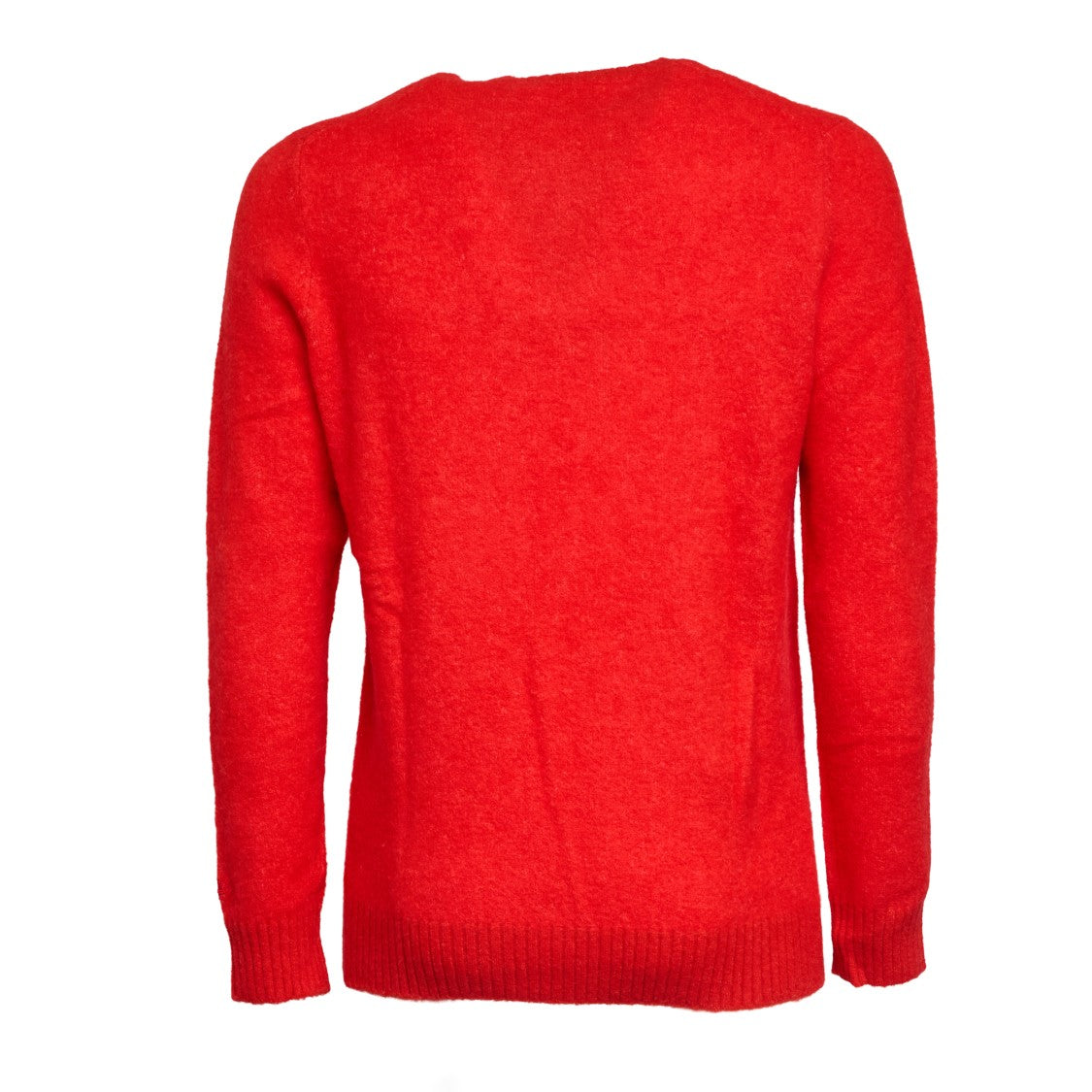 Mc2 Saint Barth Alpaca Blend Knit Sweater With Ribbed Detailing
