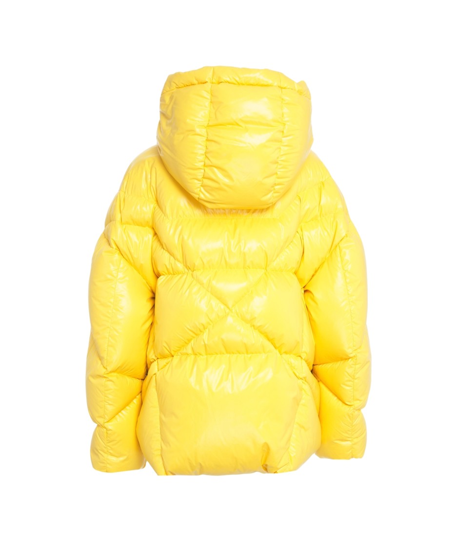 Khrisjoy Quilted Puffer Jacket With Glossy Finish