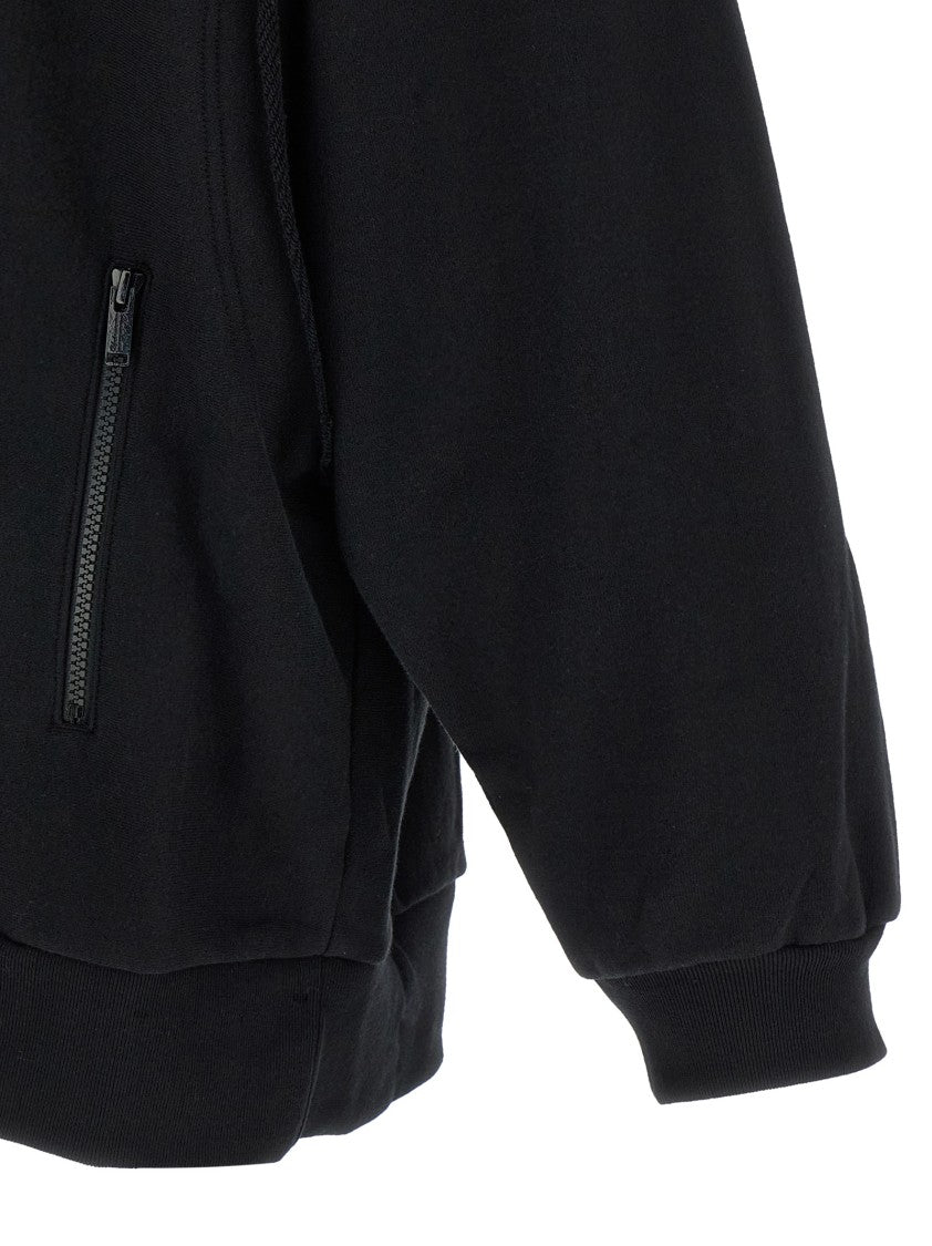 Undercover Gauze Cotton Hoodie With Double Layer Vest