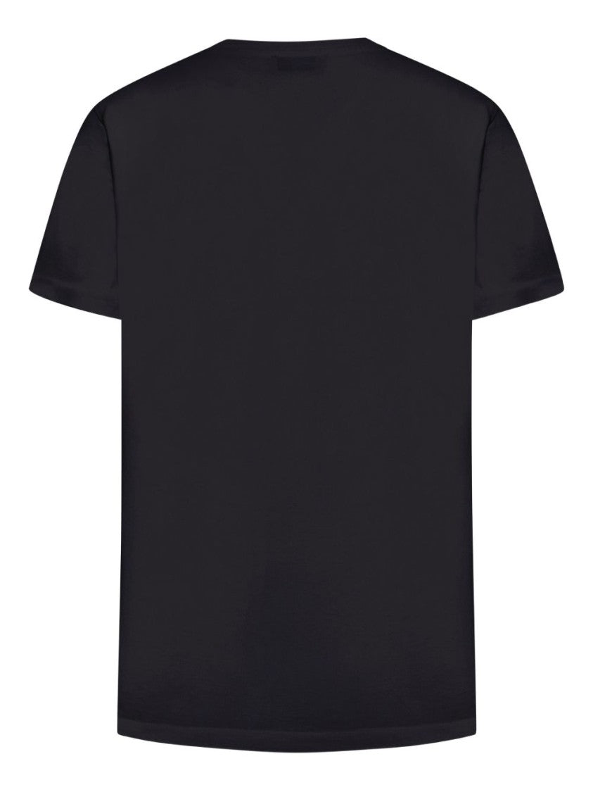 Off-White Crew Neck T-Shirt With Logo Design