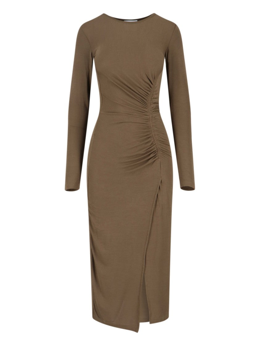 Isabel Marant Étoile Jelina Midi Dress – Green