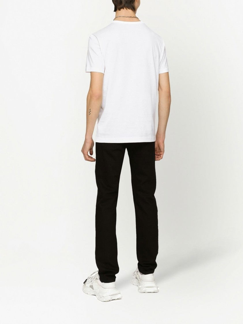 Dolce & Gabbana Short Sleeve Crew Neck T-Shirt