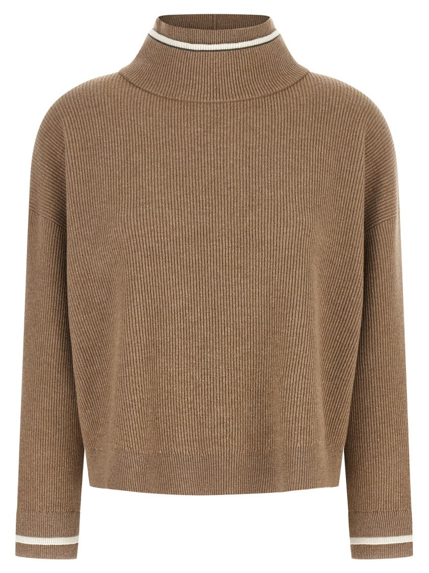 Brunello Cucinelli Double Layer Sweater