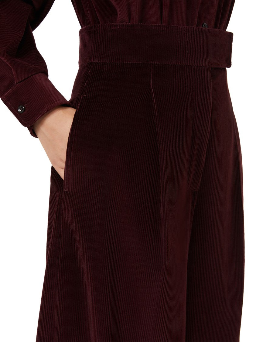 Max Mara Wide-Leg Tailored Trousers With High Waist