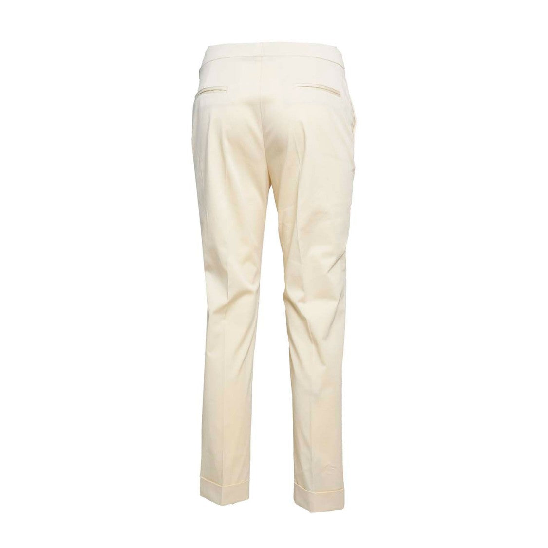 Etro Cream Cotton Straight Pants