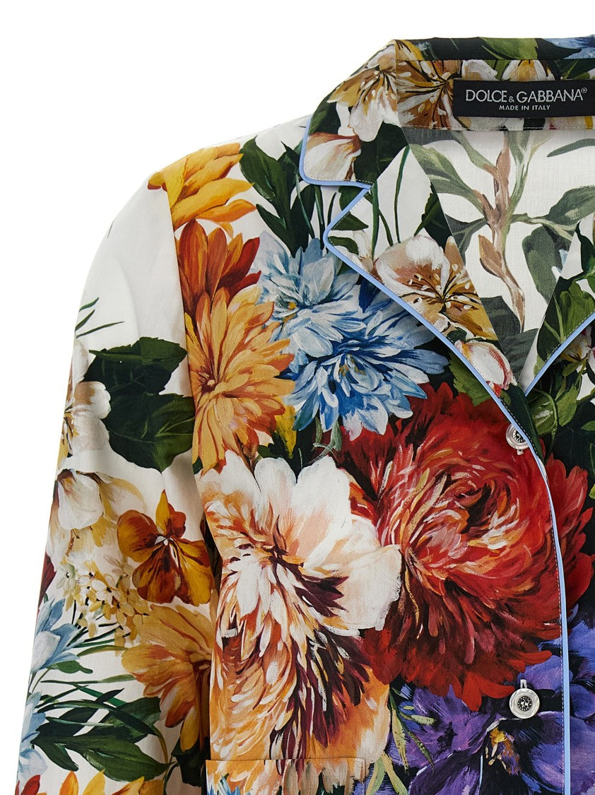 Dolce & Gabbana Bouquet' Print Shirt