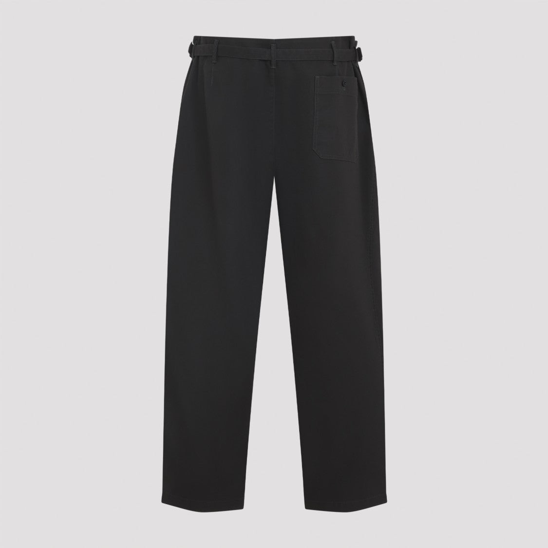 Lemaire Brown Straight-Leg Trousers With Minimalist Design
