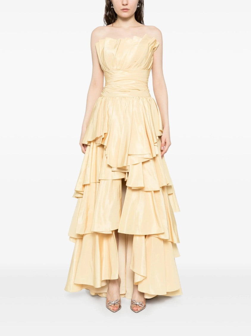 Saiid Kobeisy Layered Taffeta Dress