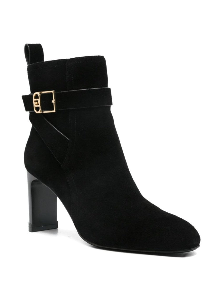 Liu Jo Sophisticated Black Ankle Boots With Pointed Toe