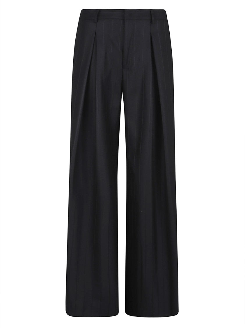 The Andamane Pinstriped Jacquard Trousers