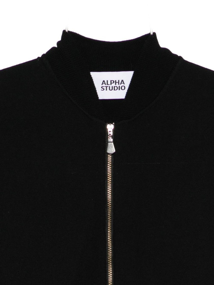 Alpha Studio Sleeveless Merino Wool Sweater