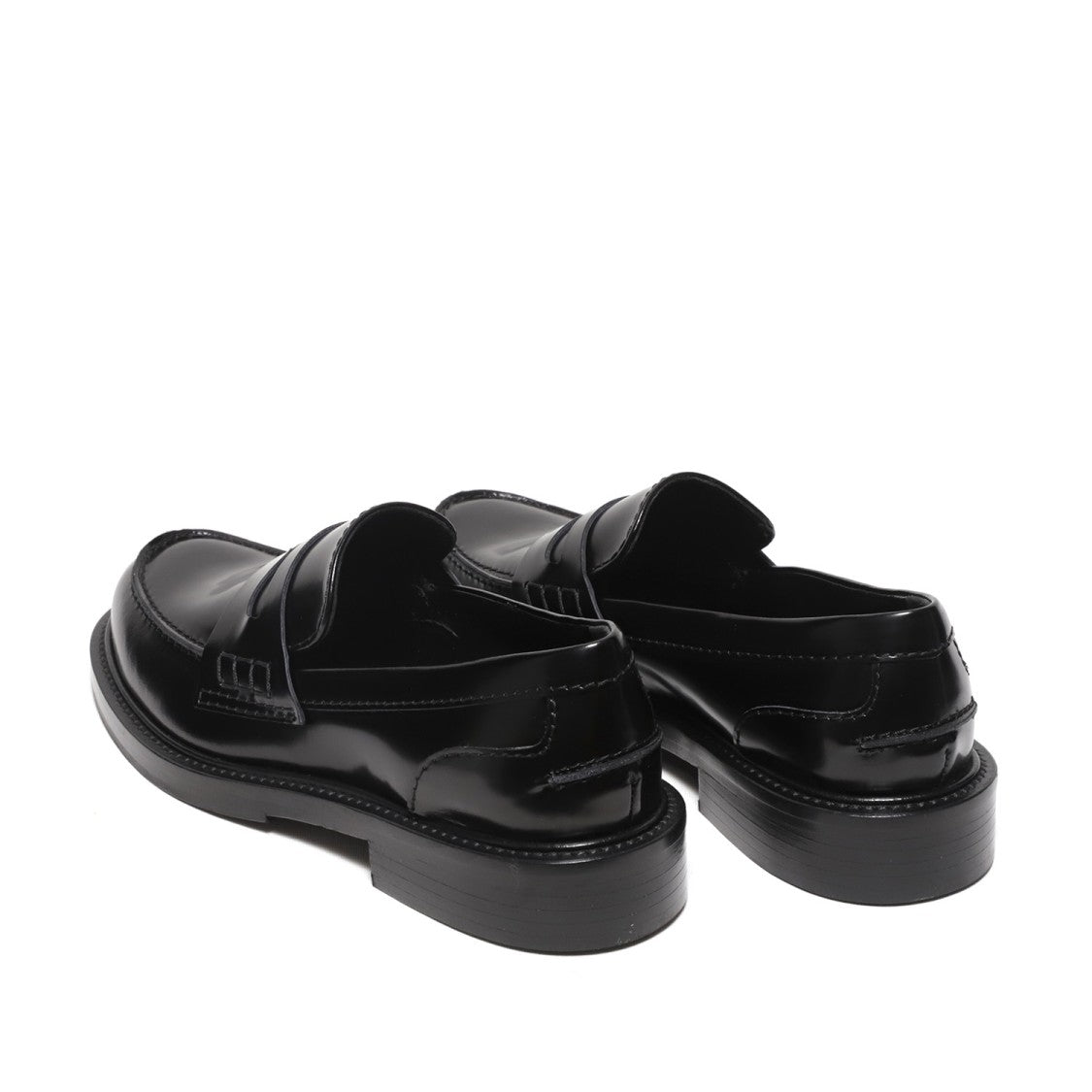 Guglielmo Rotta Moccasin With Black Brushed Leather Trim