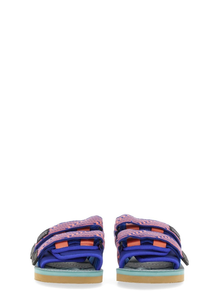 Suicoke Padded Nylon Slipper With Adjustable Straps