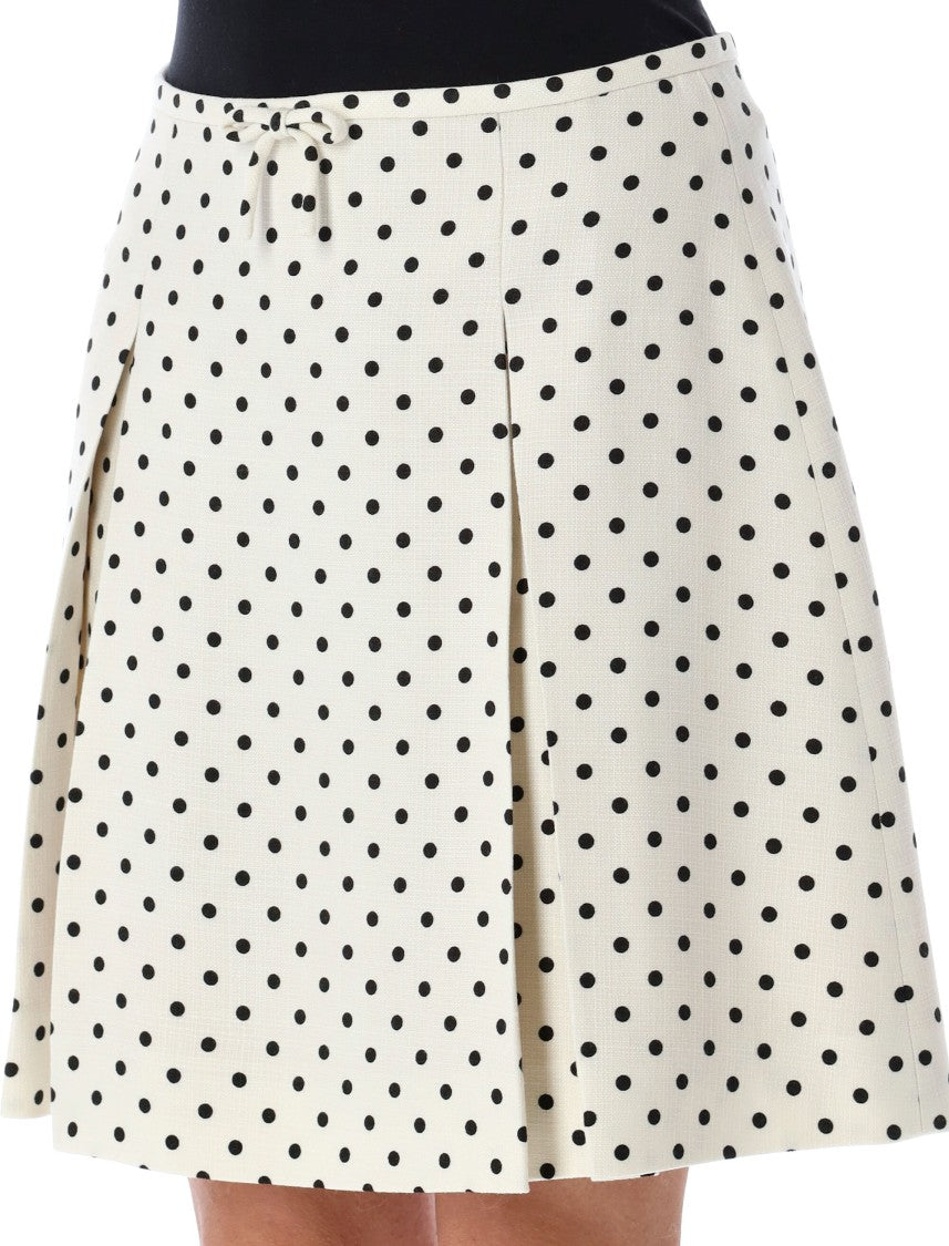 Valentino Garavani Mini Skirt Pois