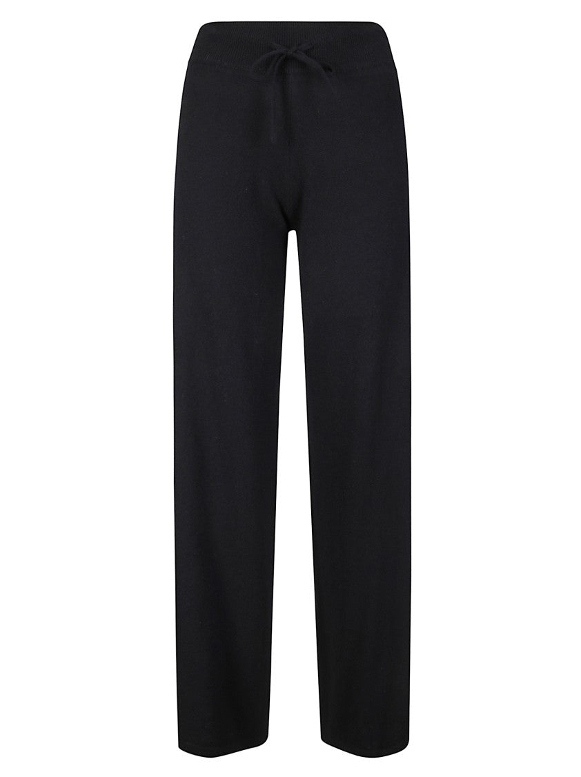 Lisa Yang Soft Cashmere Pants With High Waist And Drawstring