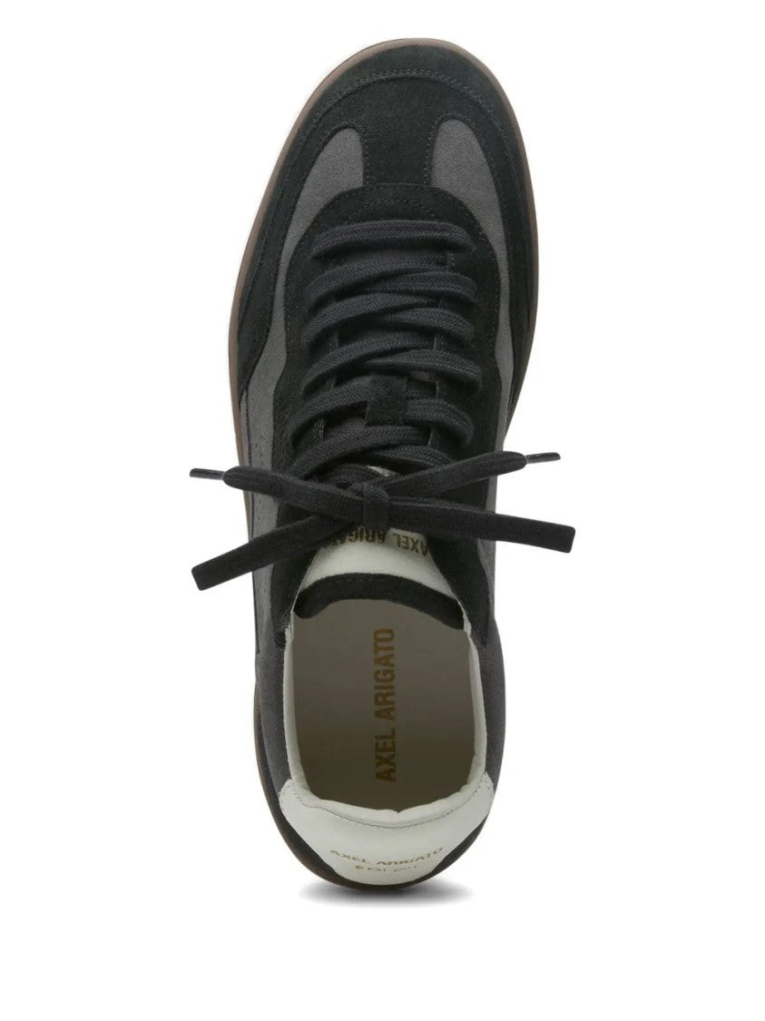 Axel Arigato Dice T-Toe Perforated Suede-Leather Sneakers