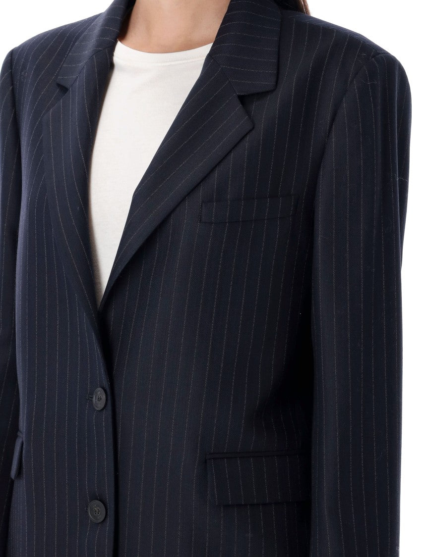 Golden Goose Blazer Single Breast Pin Stripe