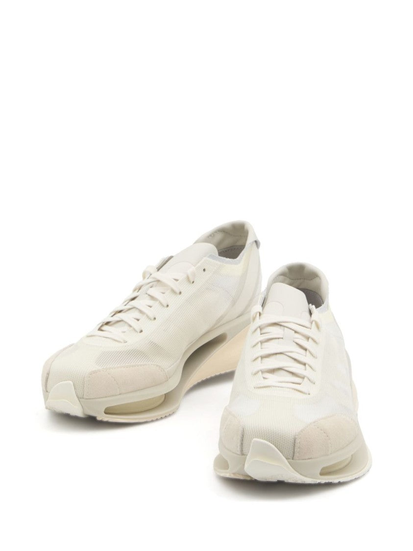 Y-3 White Sneakers With Signature 3-Stripes Logo