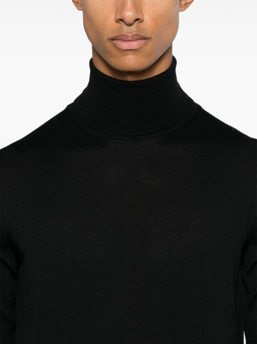 Roberto Collina Fitted Merino Wool Sweater