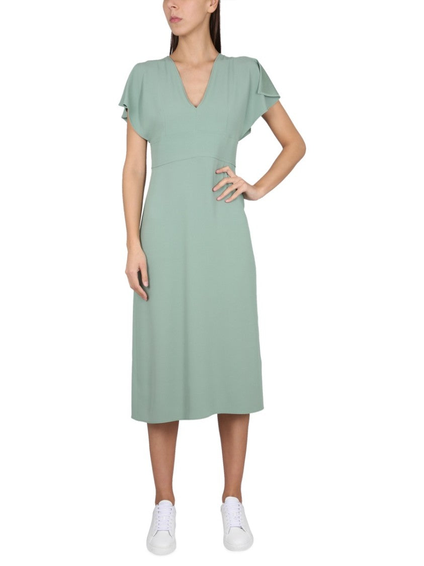 Boss V-Neck Dress