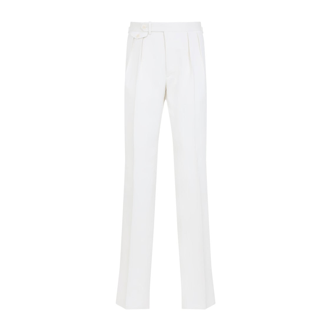 Ralph Lauren X Purple Label Cream White Silk Pants