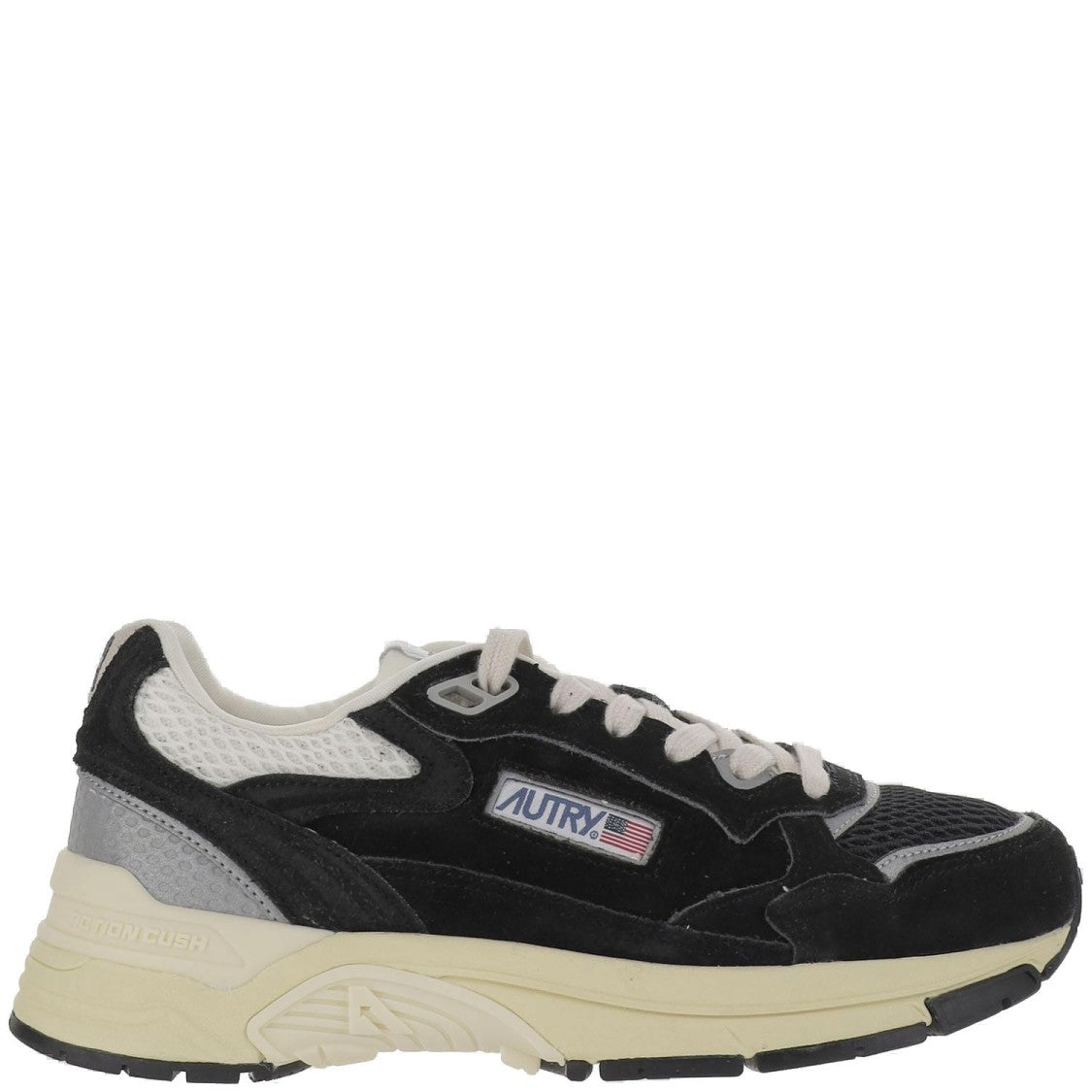 Autry Hyperway Sneakers With Front Lacing And Logo Details
