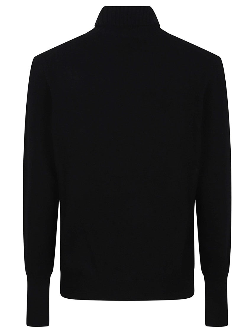 Ballantyne High Neck Cashmere Pullover