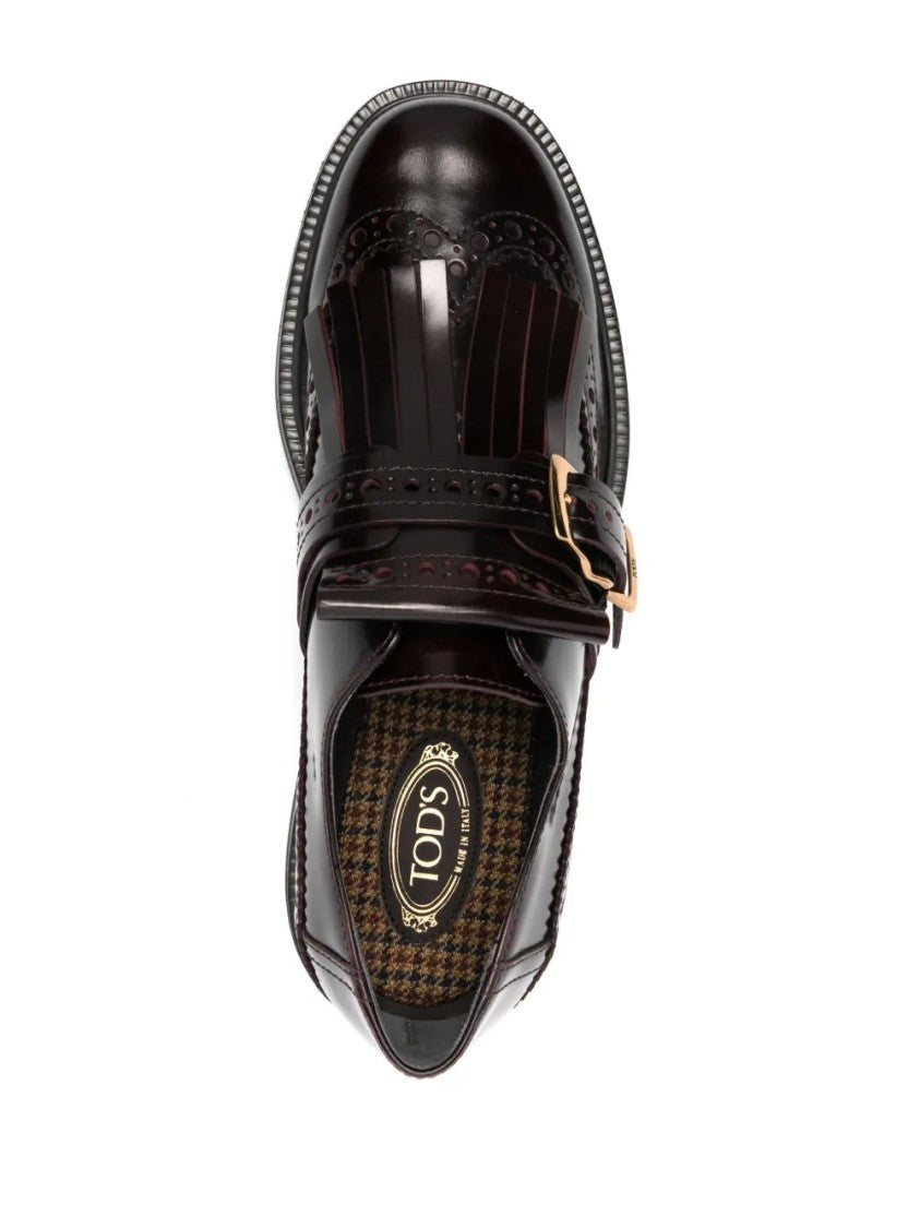 Tod's Monkstraps In Leather