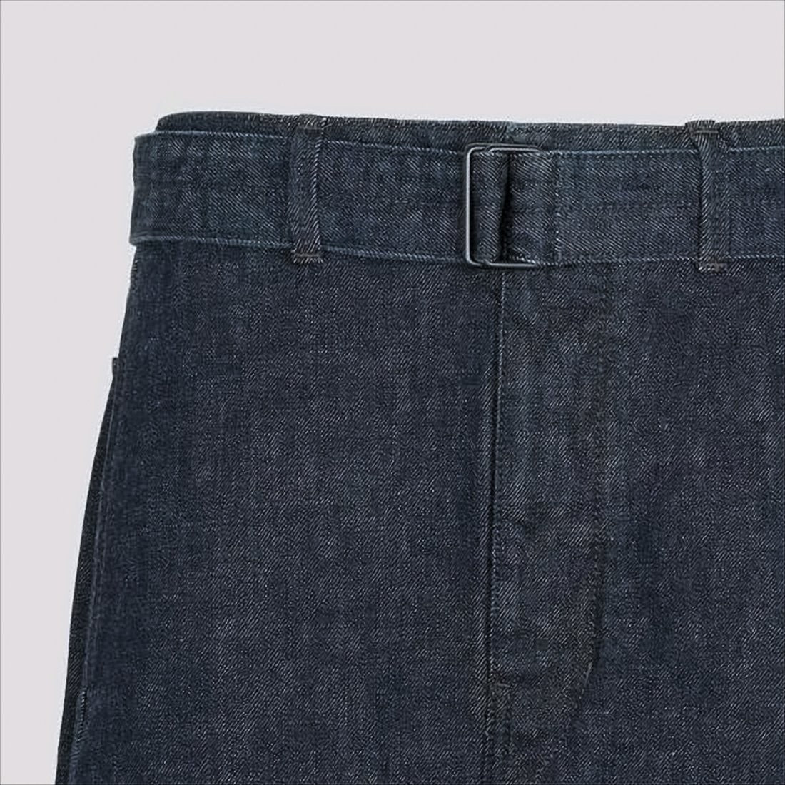 Lemaire Wide-Leg High Waisted Denim Pants
