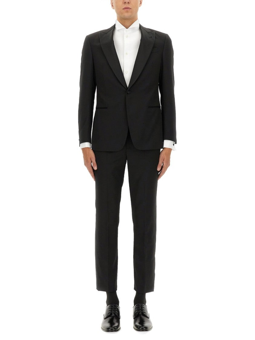 Giorgio Armani Single Breasted Soft Line Dress