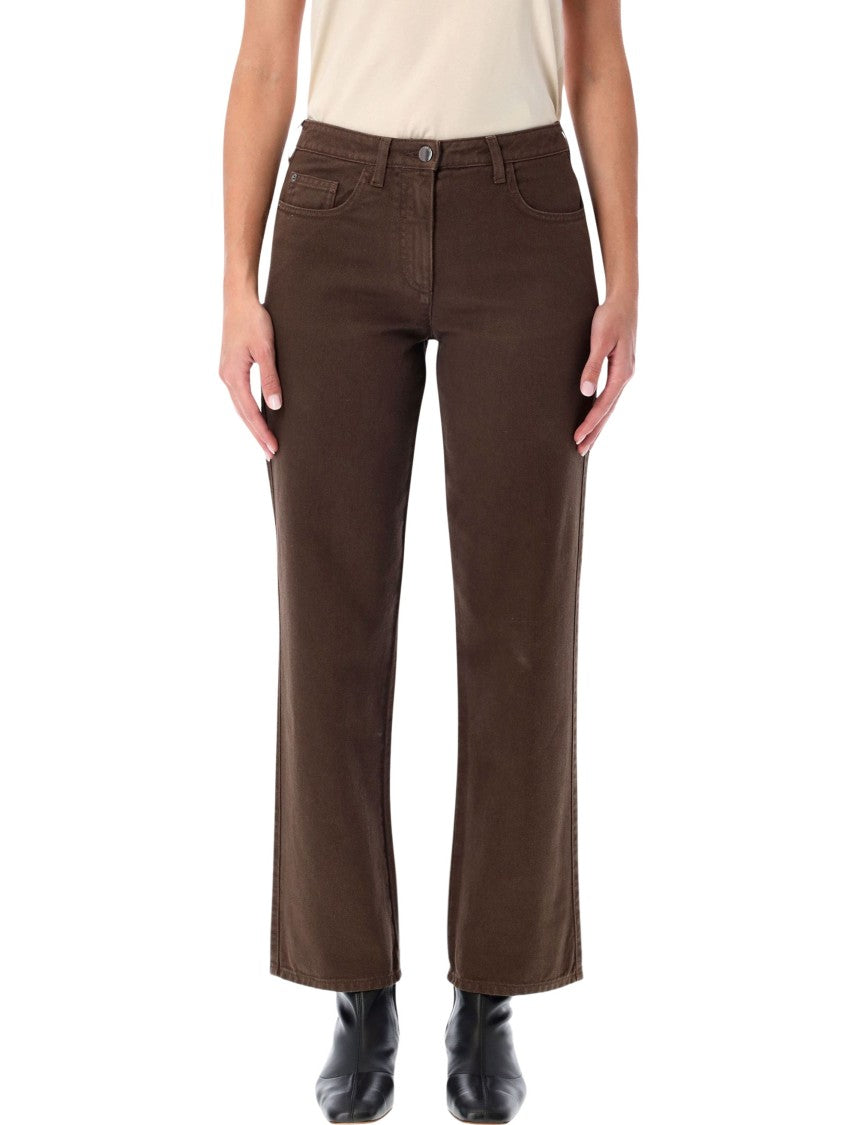 Emporio Armani Five-Pocket Organic Cotton Denim Jeans