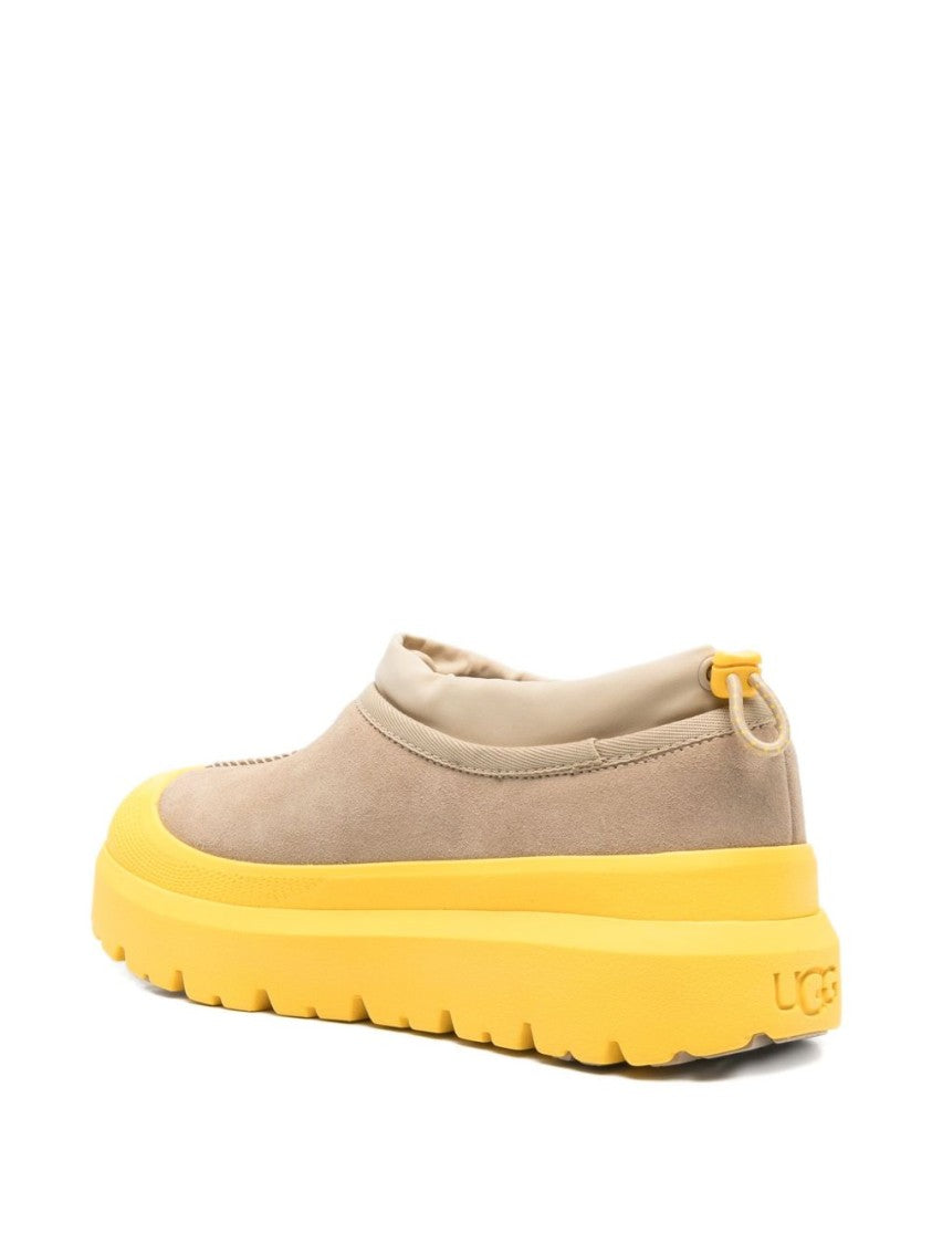 Ugg Beige Suede Slip-On Sandals