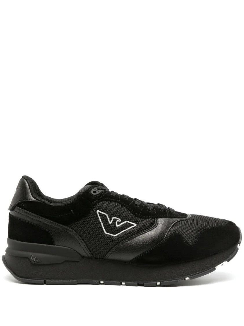 Emporio Armani Modern Black Trainers