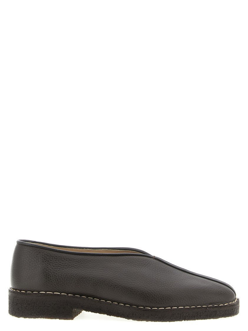 Lemaire 'Piped Crepe' Slippers