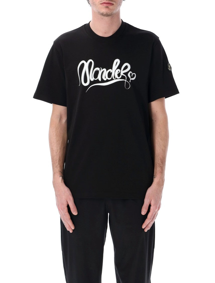 Moncler X Edward Enninful Monochromatic Cotton Jersey T-Shirt