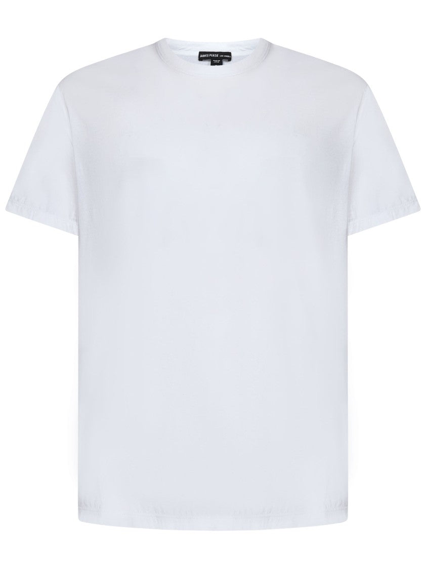 James Perse White Cotton T-Shirt