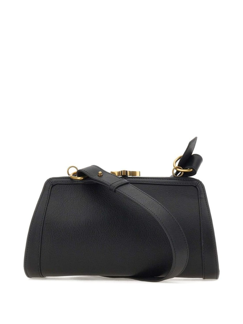 Vivienne Westwood Structured Black Handbag