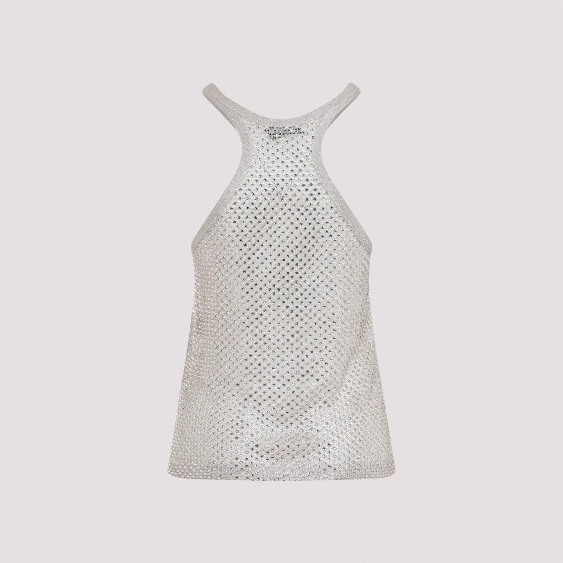 Tom Ford Lurex Knit Beige Viscose Top