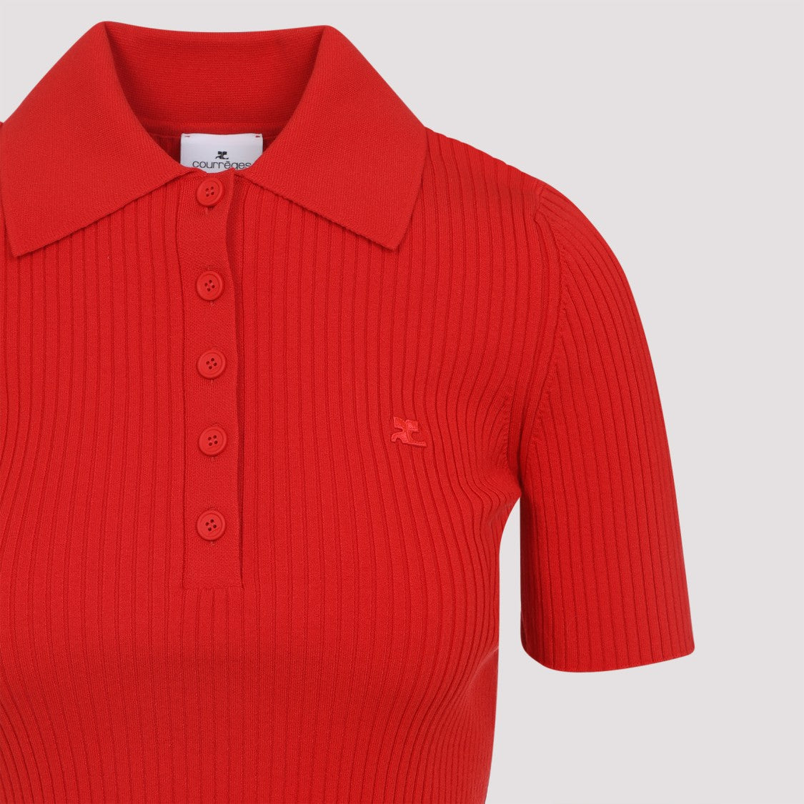 Courrèges Red Casual T-Shirt