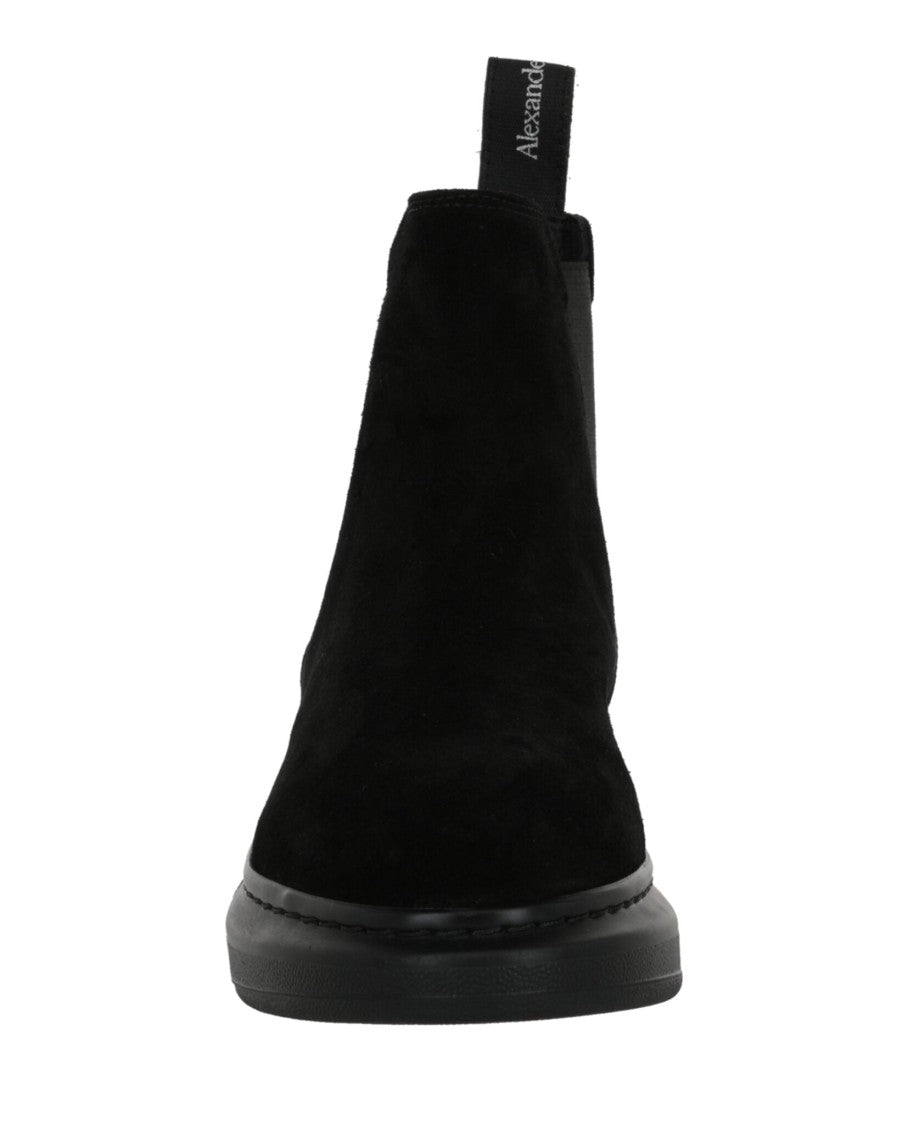 Alexander Mcqueen Leather Chelsea Boot