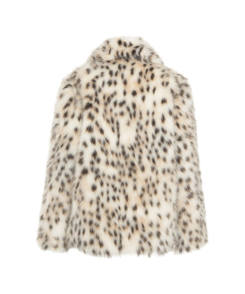 Bully Short Coat With Animal Print