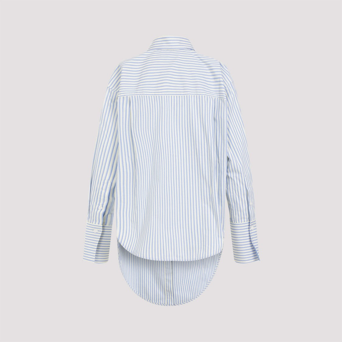 Victoria Beckham Yellow Chamomile Organic Cotton Wrap Front Blouse