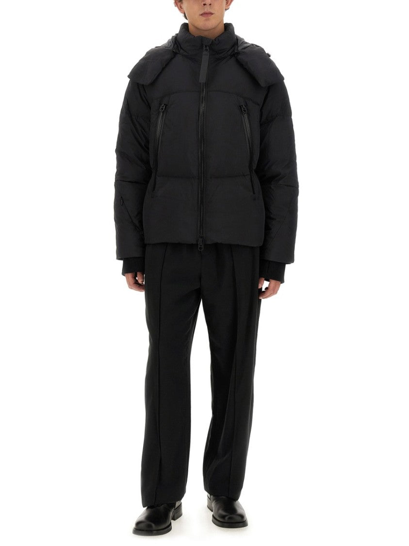 Jg1 Oversized Jacket With High Collar