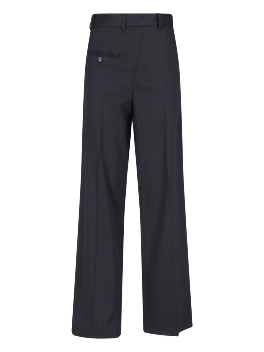 Mm6 By Maison Margiela Twist' Palazzo Pants – Black