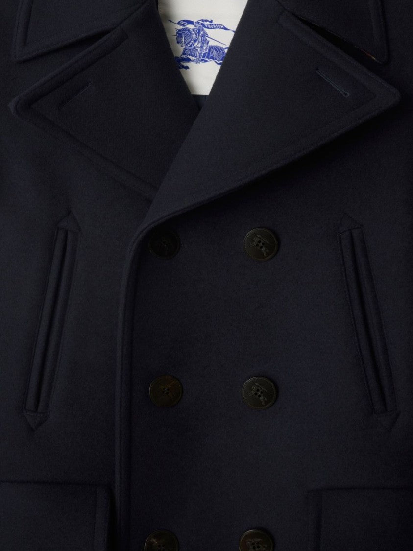Burberry Shelborne Double Breasted Short Coat