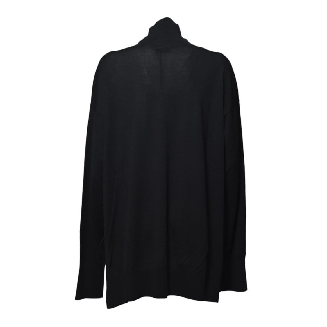 Max Mara Livia Turtleneck In Black Virgin Wool